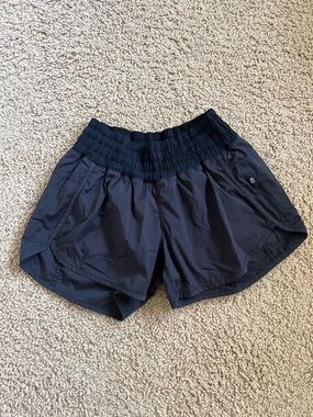 lululemon athletica Women's Black Running Shorts